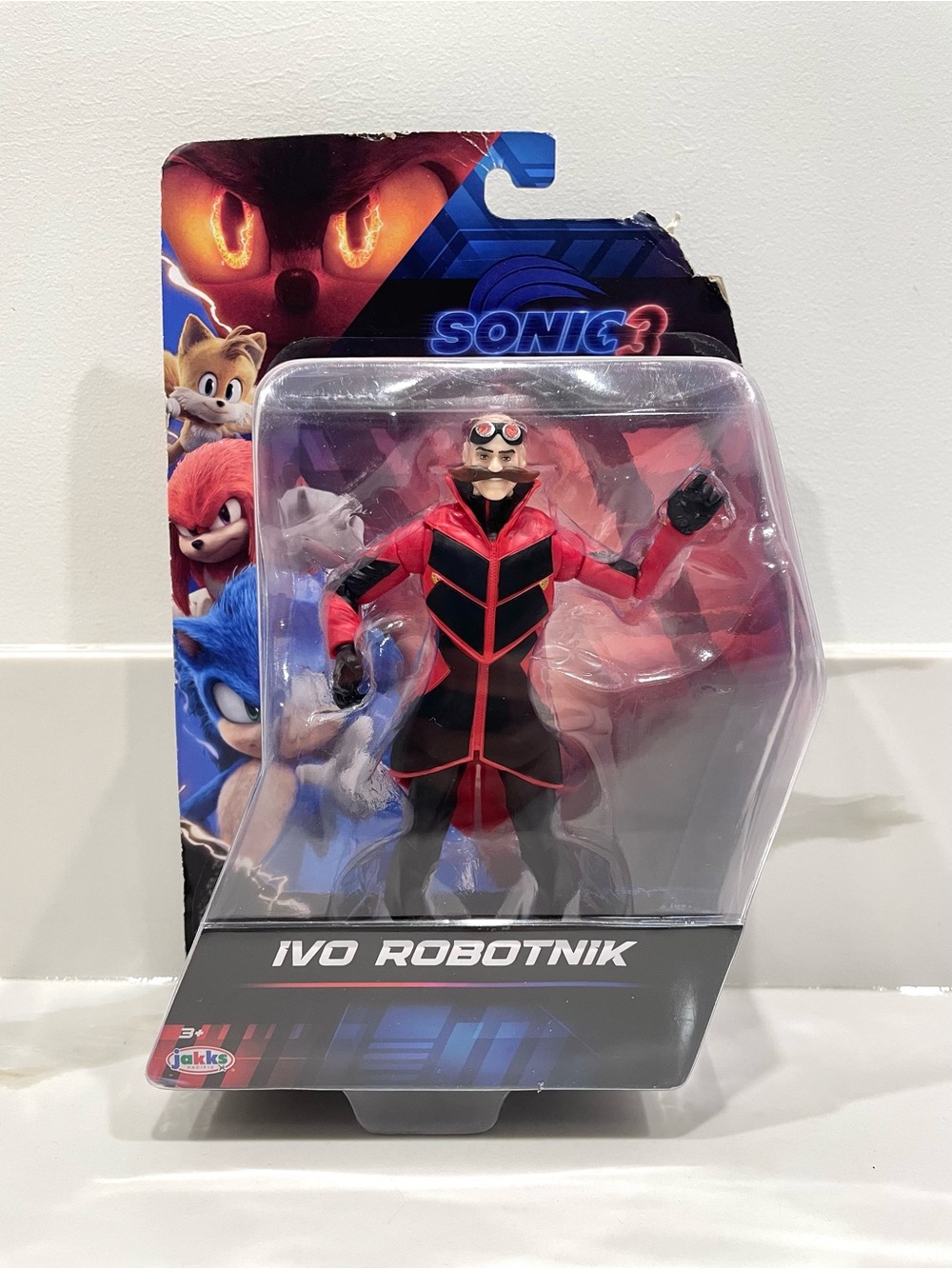 🟡2/$30 NEW Sonic The Hedgehog 3 Ivo Robotnik 5” Figure